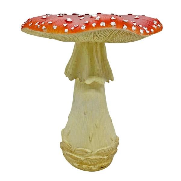 Ferncrest Trading Large Mushroom Set 3 Toadstool Garden Ornaments