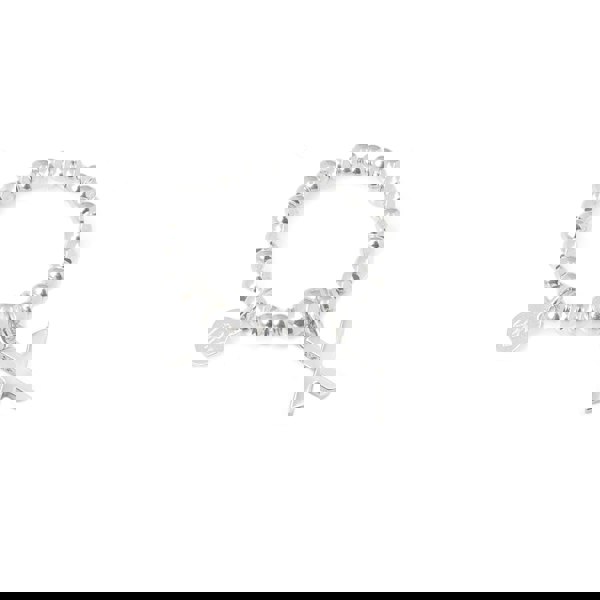 Say It With Classic Initial Ball Ring - Sterling Silver (Large)