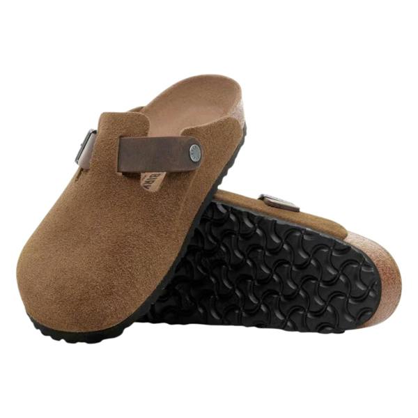 Birkenstock Boston Suede Sandals