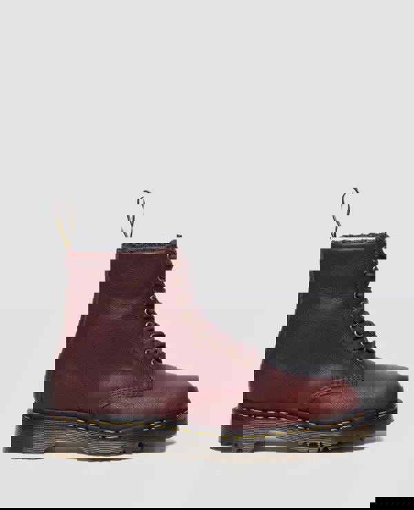 Dr. Martens - 31873600 Unisex 1460 WL Grizzly Cherry Red