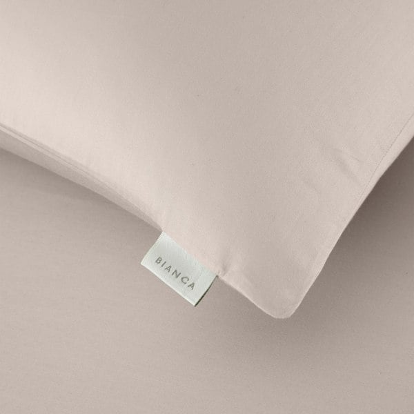 Bianca 400 Thread Count Cotton Sateen Standard Pillowcase Pair