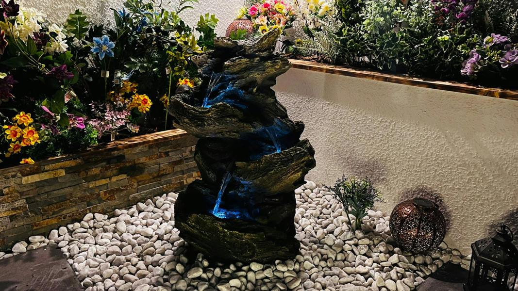 Tranquillity Water Features Driftwood Falls Woodland Water Feature