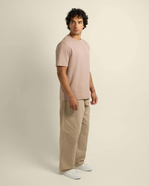 Larsson & Co Arvid - Ribbed T-Shirt