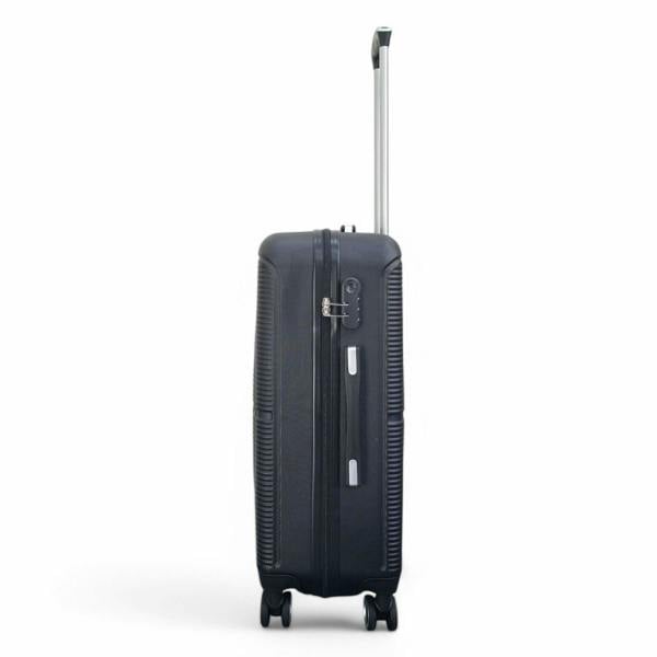 Infinity Luggage Robust ABS Hard Shell 8 Wheels Luggage Travel Holiday Cabin Suitcase Set