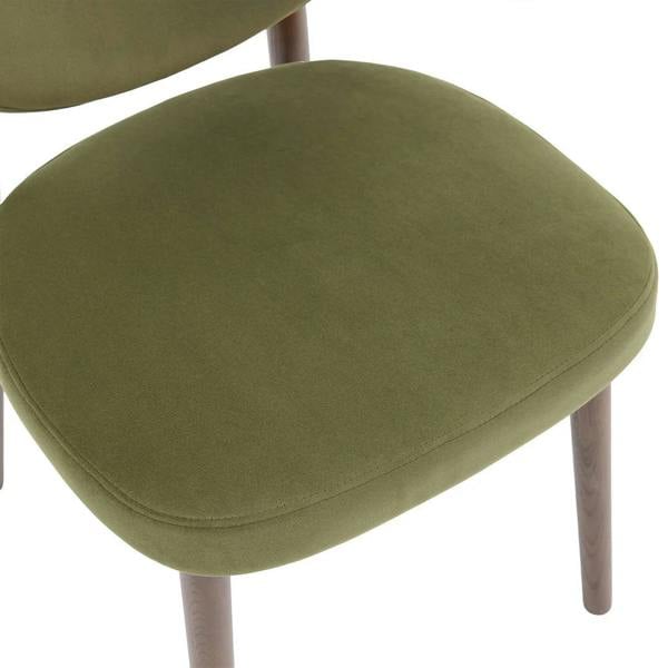 TRL Furniture Luxecraft Fabric Chair - Olive Green (Set of 2)