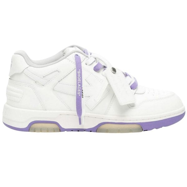 Off-White Out Of Office Calf Leather Sneakers - Lilac