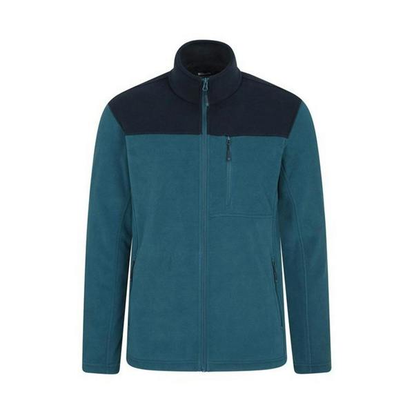 Mountain Warehouse Mens Buchanan Fleece Jacket - Blue - 