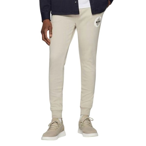 Boss Mens Javan Tracksuit Bottoms - Beige