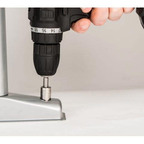 MYLEK 18V Cordless Li-Ion Drill With 151 Accessory DIY Kit