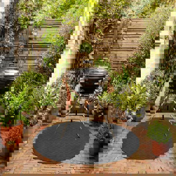 Nicoman Round BBQ Floor Protection Mat