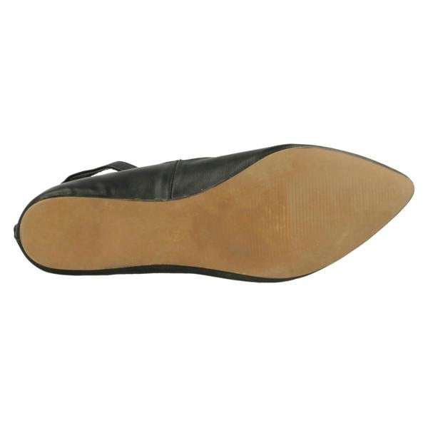 Spot On Ladies Spot On Buckle Detail Flats