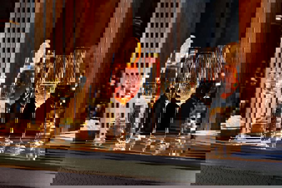 Mikasa Treviso Crystal White Wine Glasses, Set of 4, 350ml