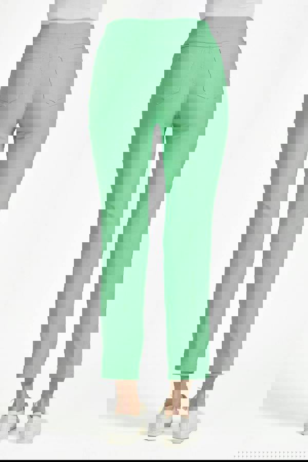 Mudflower Button Detailed Bengaline Stretch Trousers