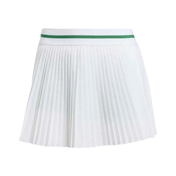 Adidas Womens/Ladies Pleated Tennis Skort - White - 