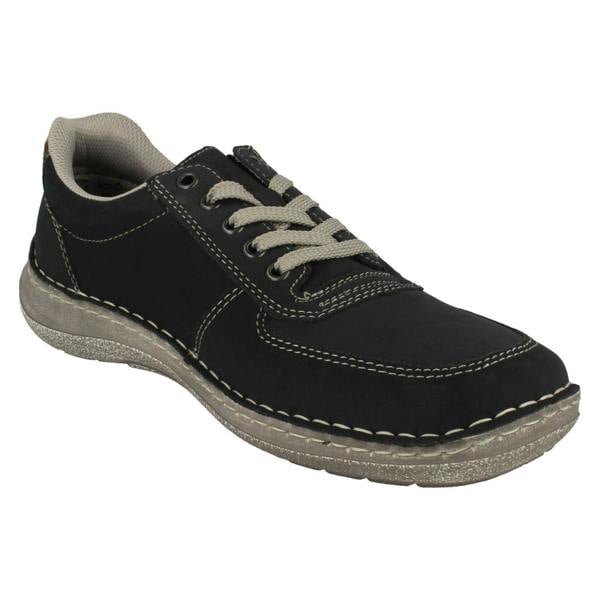 Rieker Mens Rieker Zip Detailed Extra Wide Fitting Shoes 03030