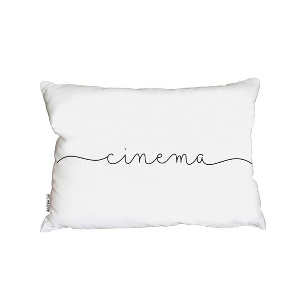 Benjamin Tate Design Text Cinema (Outdoor Cushion)