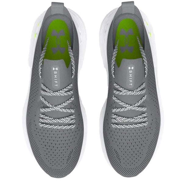 Under Armour Mens Shift Running Trainers - Grey-White