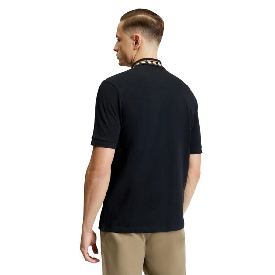 Ben Sherman Mens Interest Polo Shirt - Black