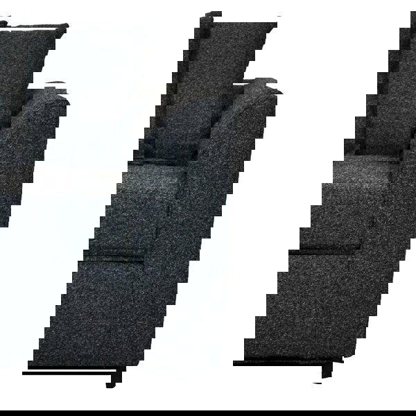 Furnishings For Less Paris Boucle Charcoal Fabric 2 Seater Sofa