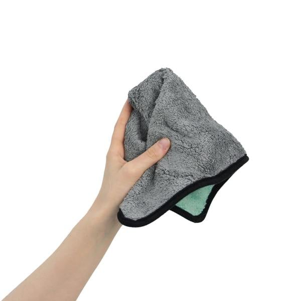 JVL Microfibre Cloth - Grey / Green