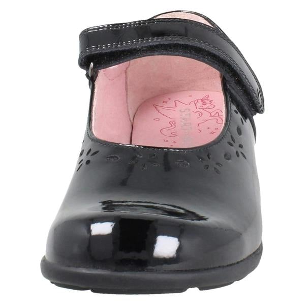 Start-rite Girls Startrite Flower Punch Detail Mary Jane School Shoes Emily