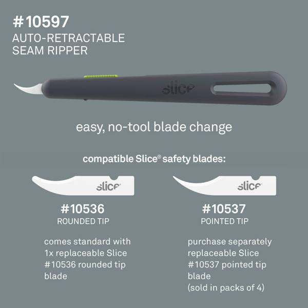 Slice Auto-Retractable Seam Ripper Compatible Blades - DaltonSafety
