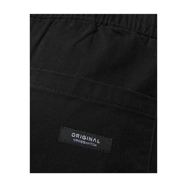Crosshatch Mens Blansmoore Trousers - Black - 