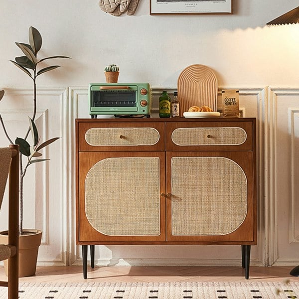 Berlinda Rattan Sideboard-Weilai Concept-Weilai Concept