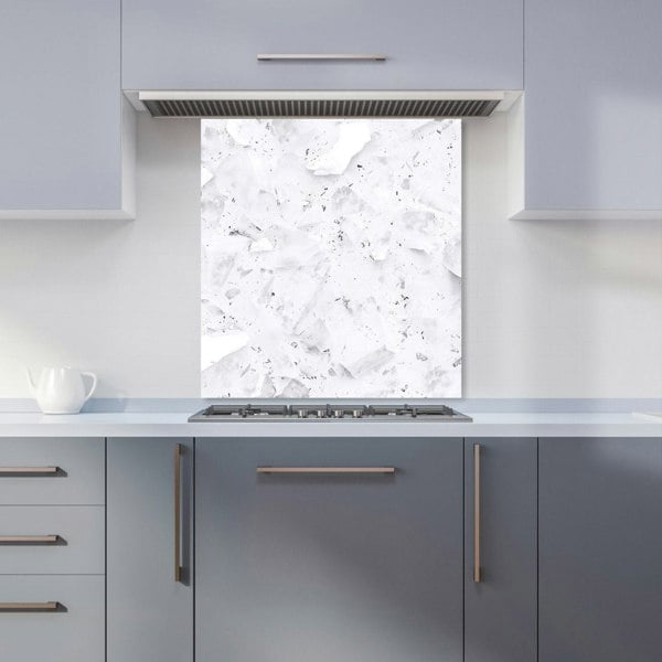 Warren Reed - Designer Ice White Quartz Effect Kitchen Splashback