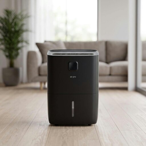 Air Pro 30L/Day Dehumidifier with WiFi for Home, Damp & Condensation - 2.5L  - Black - 30L / Day