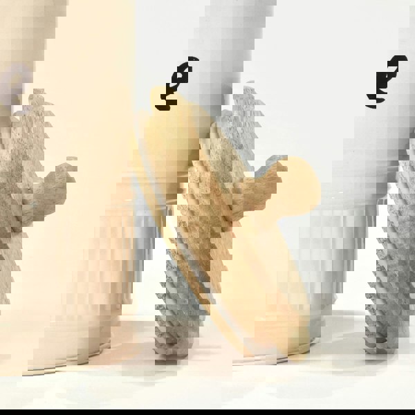 HOMESCAPES Set of 3 Cream Tea, Coffee, Sugar Canisters