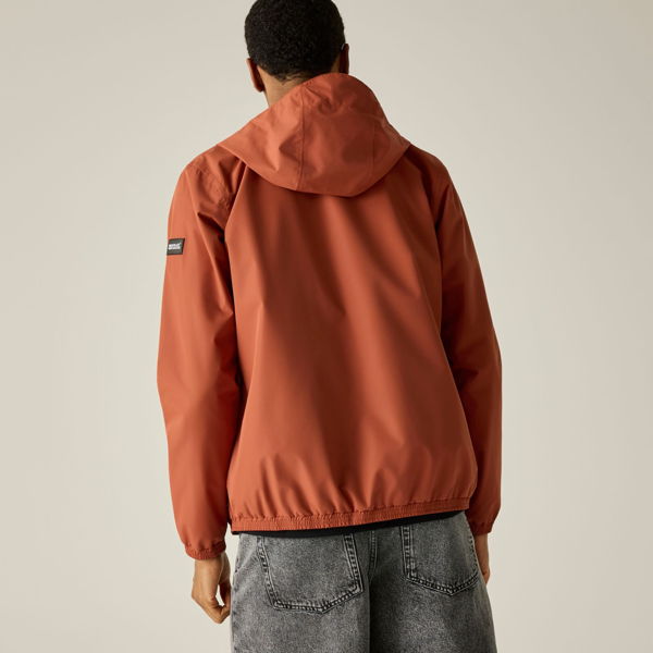 Regatta Mens Shorebay Waterproof Jacket - Brick/Black