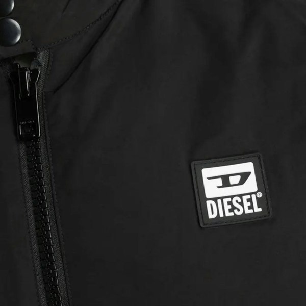 Diesel Padded Black Biker Jacket S