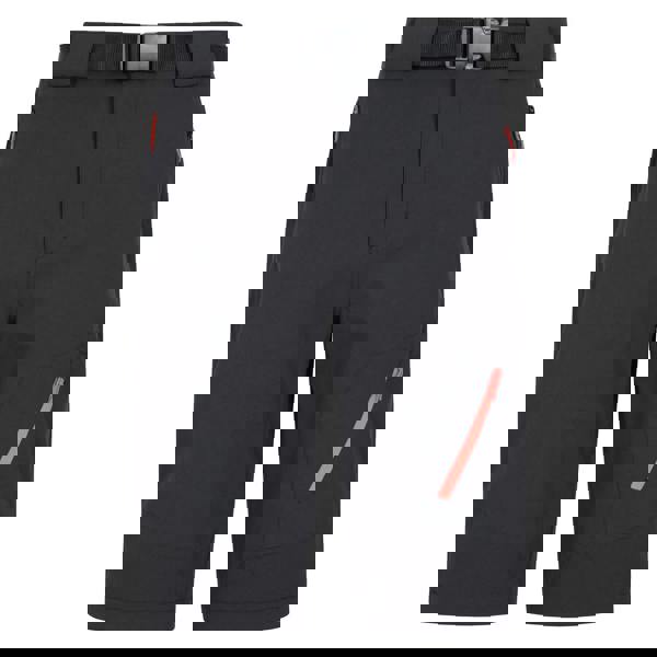 Mountain Warehouse Mens Forest Convertible Hiking Trousers - Black - 