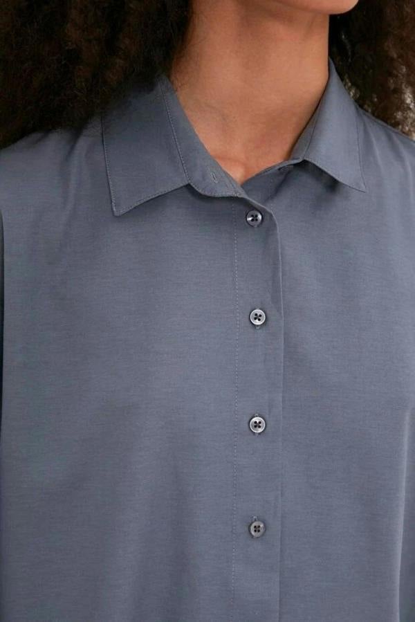 WOVCOR Loose Fit Cotton Woven Shirt
