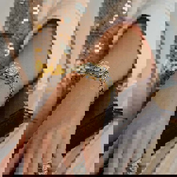 Sekonda Monica Gold Plated Stone Set Watch 40642