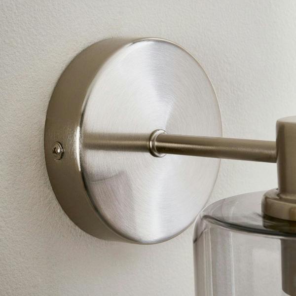 Pagazzi Lighting Kingsholm Brushed Satin Nickel Wall Light