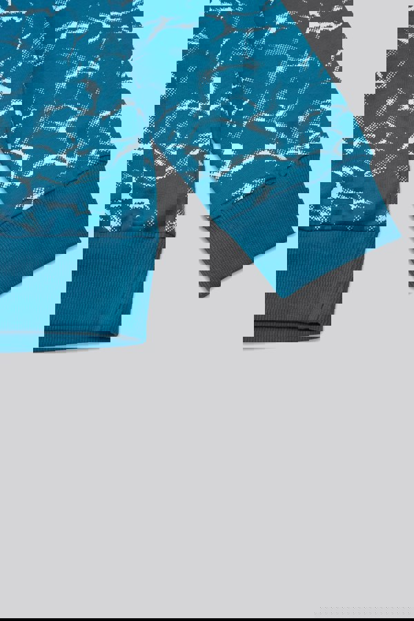 ENORSIA Men's Crack Print Sweatshirt