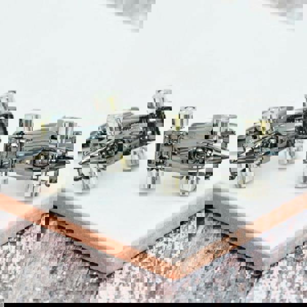 Me and My Car F1 Cufflinks Gun Metal