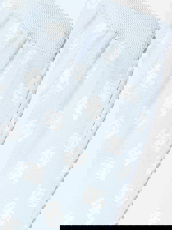 Dolce & Gabbana Kids Dolce & Gabbana Baby Boys Logo Joggers in Blue