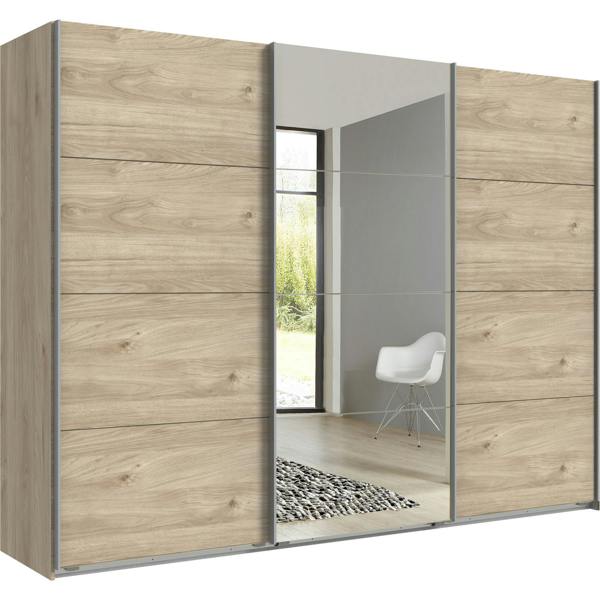 TJ's Furniture Slider Mirror Panel Wardrobe