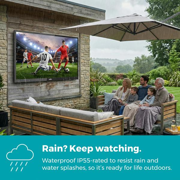 Cello 65 inch 4K UHD Smart Samsung Plus Outdoor TV