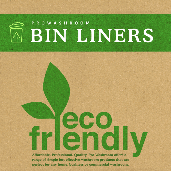 ProKleen Pro-kleen Sanitary Bin Liner Bags 500 Hygienic Trash Rubbish Disposal Bags for 20L Sani