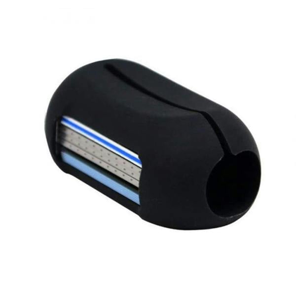 Aquarius 2-in-1 Finger Shaver Mini Razor Black Portable Travel Compact Trimmer