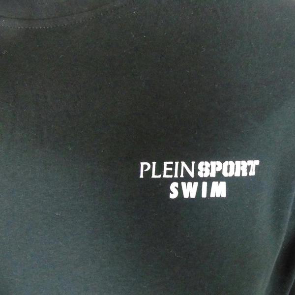 Plein Sport Scratch Logo Black T-Shirt