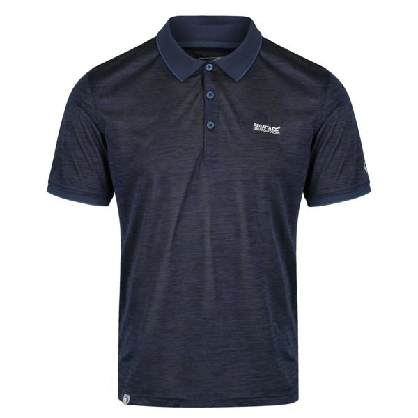 Regatta Mens Remex II Jersey Polo Shirt - Navy - 