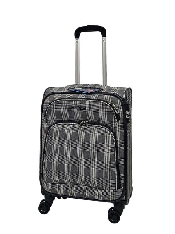 Eagle Luggage Soft Shell Cabin Suitcase 55 x 37 x 20 cm Lightweight Luggage Suitable for Easyjet, Ryanair