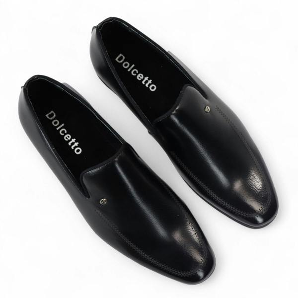 Infinity Leather Men's Classic Slip-On Loafers Formal Shoes
