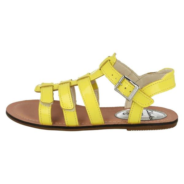 Clarks Girls Clarks Flat Summer Gladiator Sandals Loni Joy