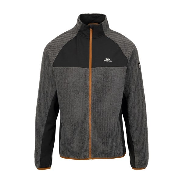 Trespass Mens Cranwell Fleece Jacket - Storm Grey